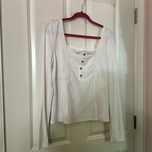 Super soft White Longsleeve